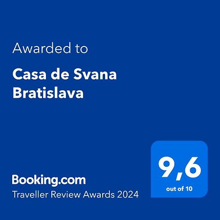 Casa Del Svana Bratysława Zewnętrze zdjęcie